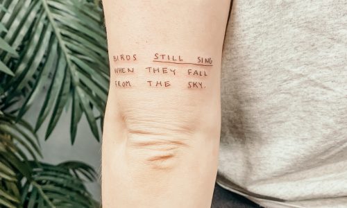 tattoo mit Spruch